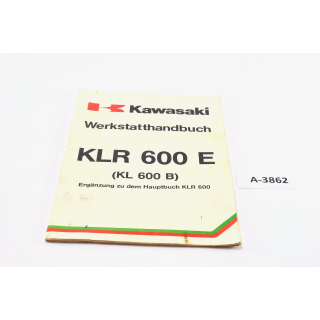 Kawasaki KLR 600 E KL 600 B - Manuale dofficina E100048423