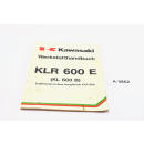 Kawasaki KLR 600 E KL 600 B - Manuel datelier E100048423