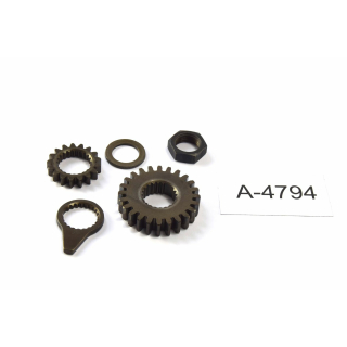 Honda XL 350 R ND03 Bj 1985 - embrayage de pompe à huile pignons primaires A4794