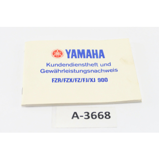 Yamaha FZR 1000 3LE Bj. 1995 - Vol Kundendiens A3668