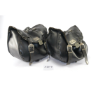 Yamaha XV 535 Virago 3BR BJ 1987 - Side bags GENUINE LEATHER A257D