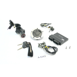 Kawasaki Z 750 ZR 750 L Bj 2011 - control unit CDI lock set A5343