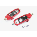Racefoxx 15-16 für für Aprilia RSV 4 1000 Bj 2012 - Kettenspanner Rot rechts + links A4297
