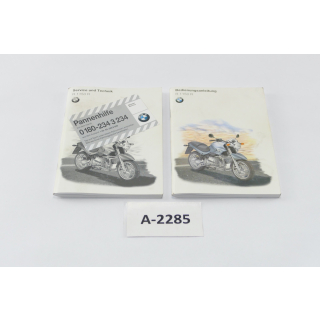BMW R 1150 R R21 Bj 2001 - operating instructions service technology book A2285