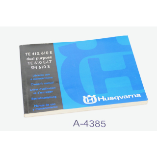 Husqvarna TE 610 E Dual H7 2001 - Bedienungsanleitung A4385