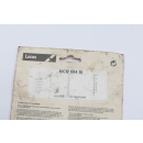 Lucas MCB 554 SI para Husqvarna TE 610 8AE 1993 - pastillas de freno NUEVAS A4148