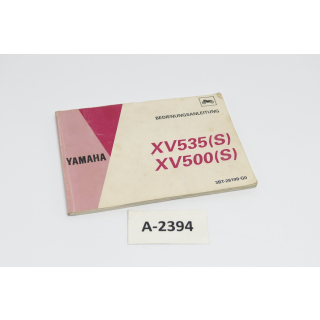 Yamaha XV 535 Virago 2YL - Bedienungsanleitung A2394
