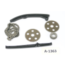 Aprilia RS4 125 2011 - Timing chain slide rails camshaft gears A1363