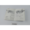 BMW F 650 CS K14 Bj 2001 - Owners Manual On-board literature A5499