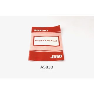 Suzuki JR 50 - Manual A5830