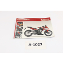 Honda CBR 650 F ABS RC74 2014 - Owners Manual A1027