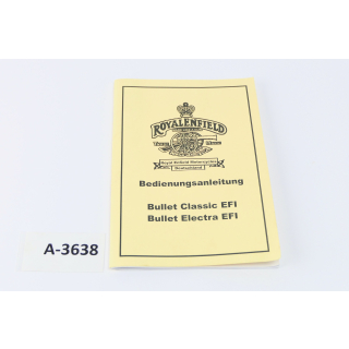 Royal Enfield Classic 500 EFI 2009 - Owners Manual A3638