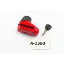 ABUS per BMW R 100 RT 247 1991 - blocca disco freno rosso A1390