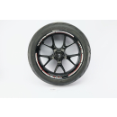 Ducati 749 Dark H5 2004 - rear wheel rim scratch A122R1