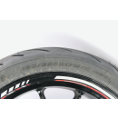 Ducati 749 Dark H5 2004 - rear wheel rim scratch A122R1